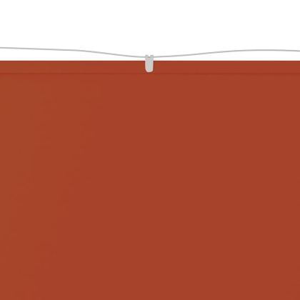 Вертикален сенник, теракота, 180x800 см, оксфорд плат