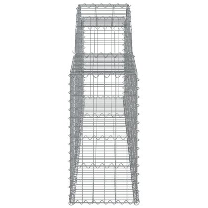 Габионни кошници арка 30 бр 300x30x60/80 см поцинковано желязо