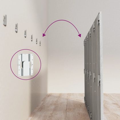 Табла за легло, сив сонома, 200x1,5x80 см, инженерна дървесина