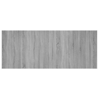 Табла за легло, сив сонома, 200x1,5x80 см, инженерна дървесина