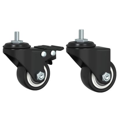 Маса за кафе с колелца дъб сонома 91x55x34 см инженерно дърво