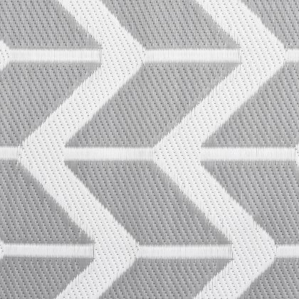 Килим за открито, ARAKIL сив, 190x290 см, PP