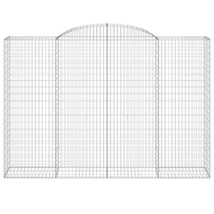 Габионни кошници арка 6 бр 300x50x200/220 см поцинковано желязо