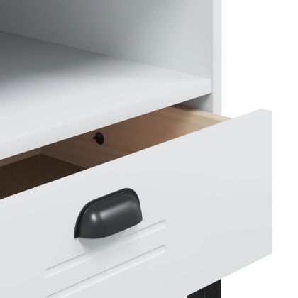 ТВ шкаф VIKEN, бял, инженерно дърво