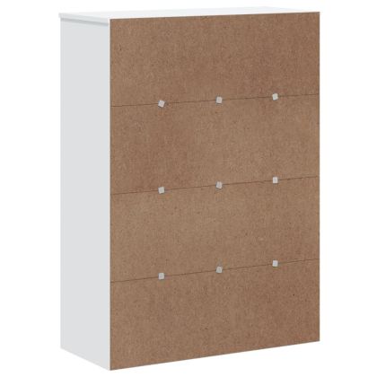 Надстройка за висок шкаф VIKEN, бяла, инженерно дърво