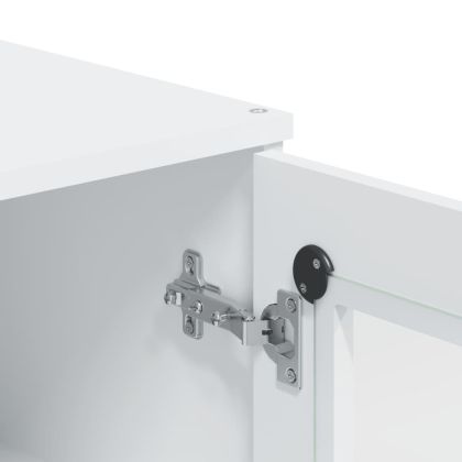 Надстройка за висок шкаф VIKEN, бяла, инженерно дърво