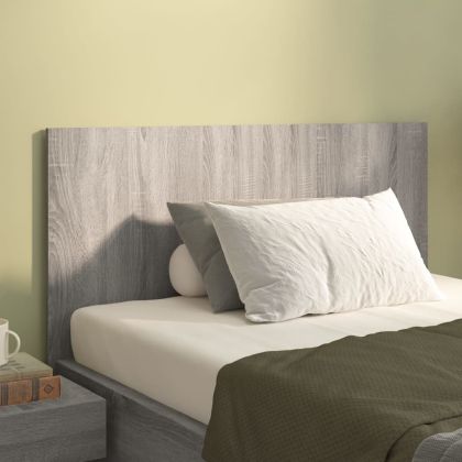 Табла за легло, сив сонома, 120x1,5x80 см, инженерна дървесина