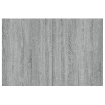 Табла за легло, сив сонома, 120x1,5x80 см, инженерна дървесина