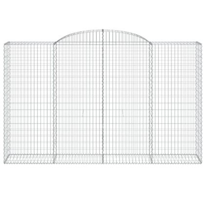 Габионни кошници арка 8 бр 300x50x180/200 см поцинковано желязо