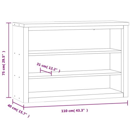 Кухненски стенен шкаф с рафтове, неръждаема стомана