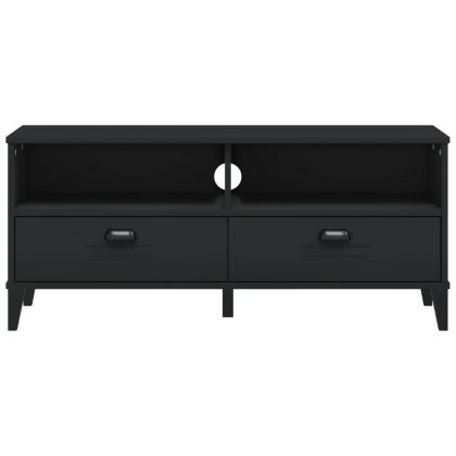 ТВ шкаф VIKEN, черен, инженерно дърво