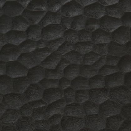 Нощни шкафчета, черни, 2 бр, 40x33x46 см, манго масив