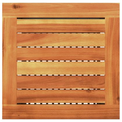 Бистро комплект с възглавници 3 части черен полиратан и акация