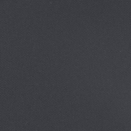 Прибираща се странична тента, черна, 140x600 см