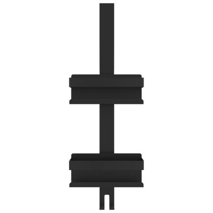 Органайзер за душ кабина, черен мат, неръждаема стомана 304