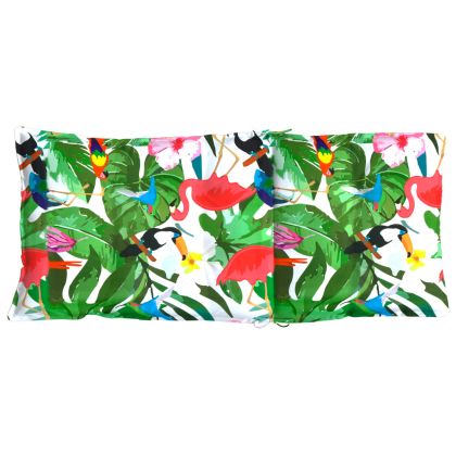 Възглавници за столове с облегалки 2 бр шарени Оксфорд плат