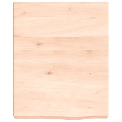 Стенен рафт, 40x50x(2-6) см, необработен масивен дъб