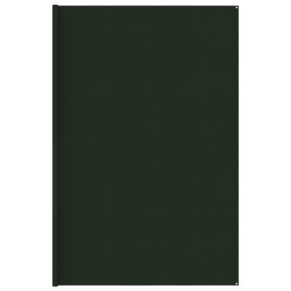 Килим за палатка, 400x600 см, тъмнозелен
