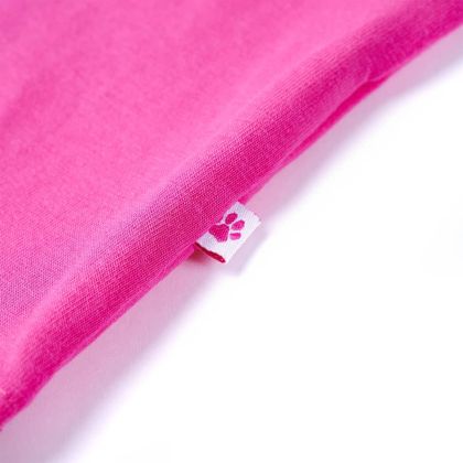 Детска тениска, тъмнорозова, 92