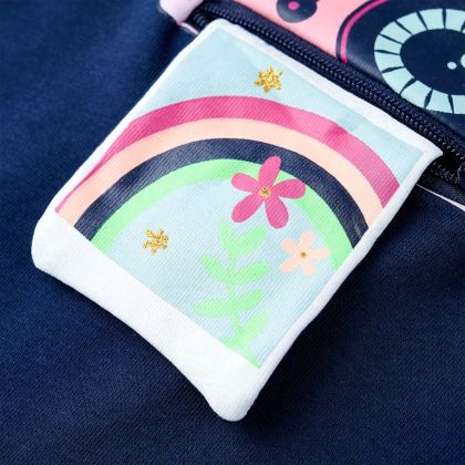 Детска тениска, нейви, 92