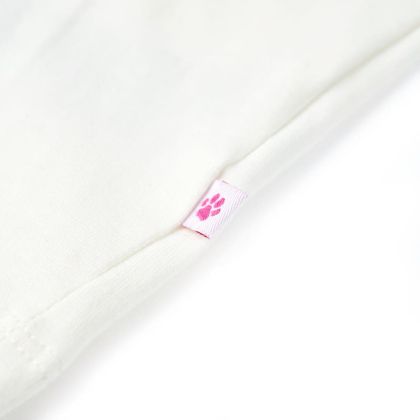 Детска тениска, екрю, 92