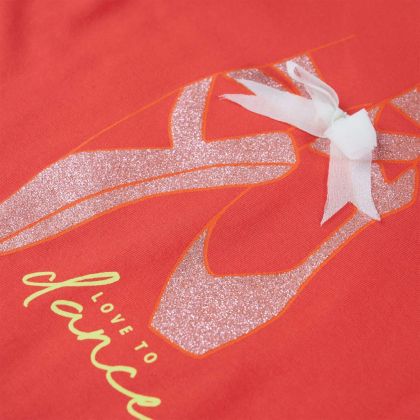 Детска тениска, червена, 92