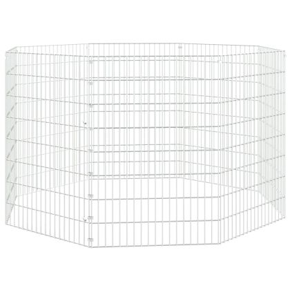 Ограждение за свободно отглеждане на животни 8-панела 54x80 см