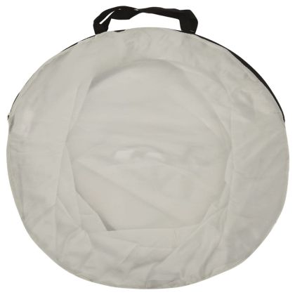 Детска палатка за игра слонче, с 250 топки, сива, 174x86x101 см