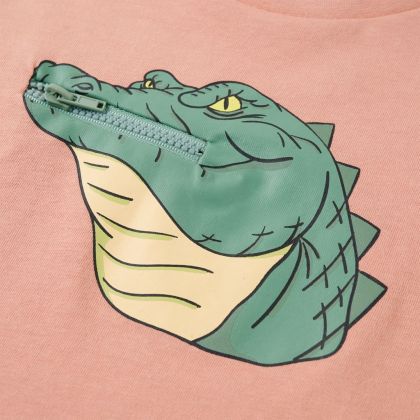 Детска тениска, светлооранжева, 116