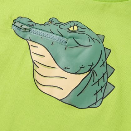 Детска тениска, лайм, 116