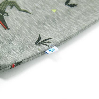 Детска тениска, светло каки меланж, 140