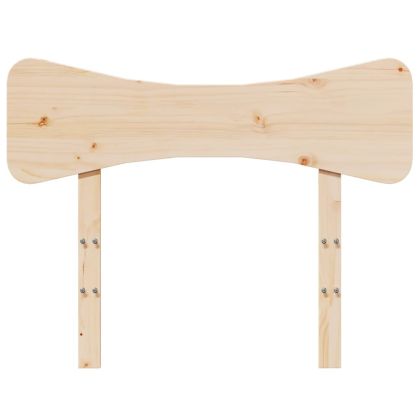 Горна табла, 90 см, масивно дърво бор