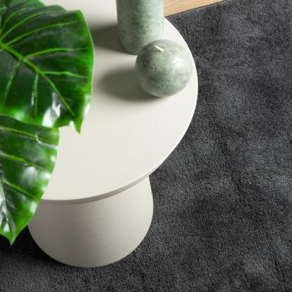 Килим OVIEDO с къс косъм, антрацит, 60x110 см