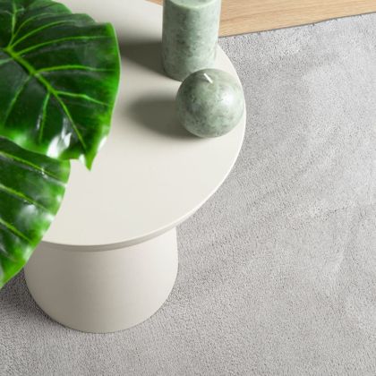 Килим OVIEDO с къс косъм, сив, 160x230 см