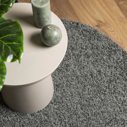 Шаги килим с дълъг косъм "PAMPLONA" модерен зелен Ø 280 см