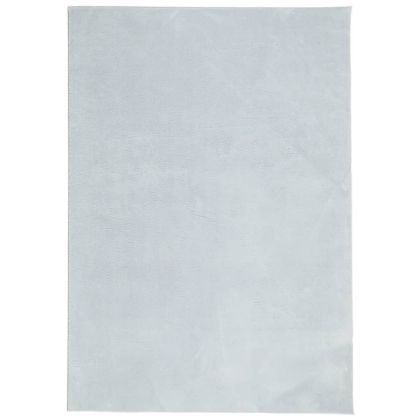 Килим HUARTE с къс косъм, мек и миещ се, син, 120x170 см