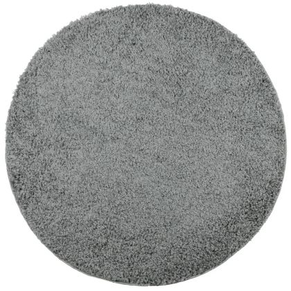 Шаги килим с дълъг косъм "PAMPLONA" модерен зелен Ø 120 см