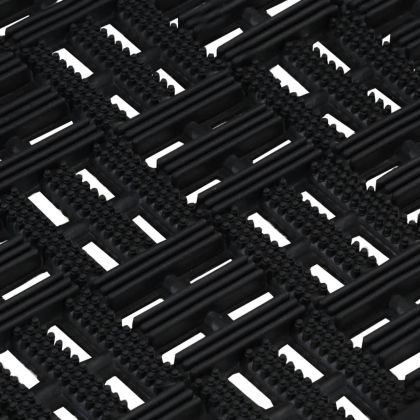 Изтривалка за врата правоъгълна 45x75 см гума