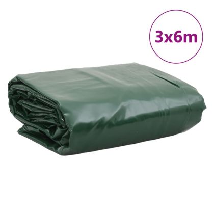 Брезент зелен 3x6 м 650 г/м²