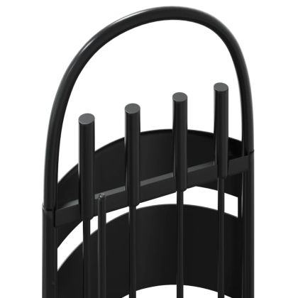 Комплект инструменти за камина, 5 части, 23x15x66 см, стомана