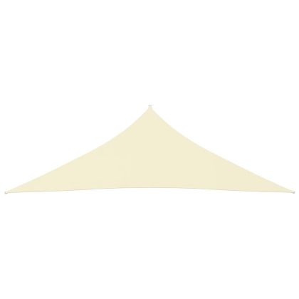 Платно-сенник, Оксфорд плат, триъгълно, 3x3x4,24 м, кремаво
