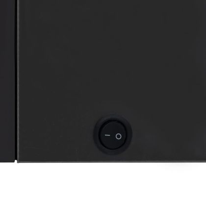 LED шкаф с огледало за баня, 80x12,2x68 см