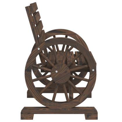 Градински лаундж комплект, 4 части, масивно чамово дърво