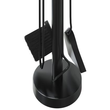 Комплект инструменти за камина, 5 части, 18x56 см, стомана