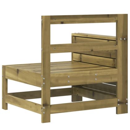 Градински диван, 69x62x70,5 см, импрегнирано борово дърво