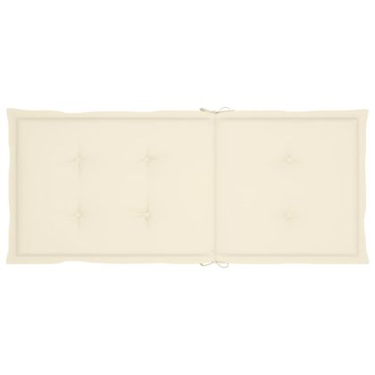 Сгъваеми градински столове с възглавници, 8 бр, акация масив