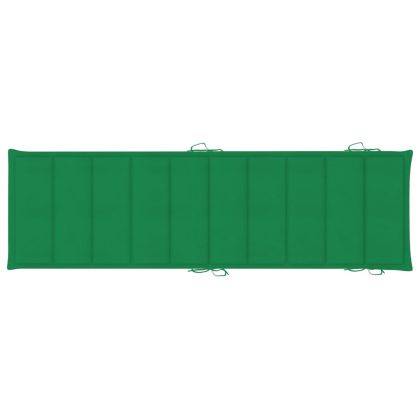 Шезлонги, 2 бр, с маса и възглавници, акациево дърво масив