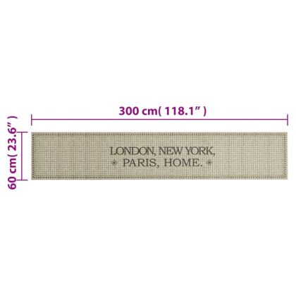 Кухненско килимче, миещо, столици Home, 60x300 см, кадифе