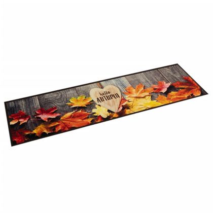 Кухненско килимче, миещо, есен, 60x300 см, кадифе