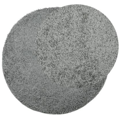 Шаги килим с дълъг косъм "PAMPLONA" модерен зелен Ø 100 см